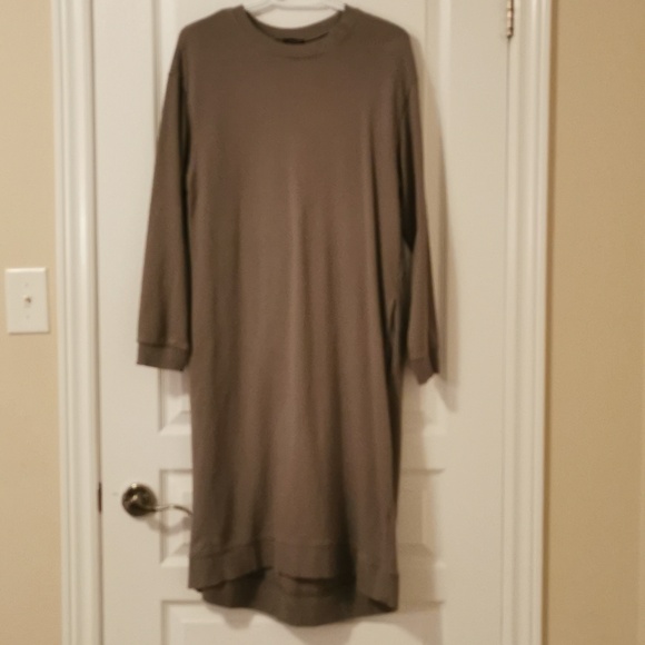 Grey sweater dress - Picture 1 of 2